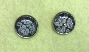 Stud Earrings: Glass Stud Earring - Pattern