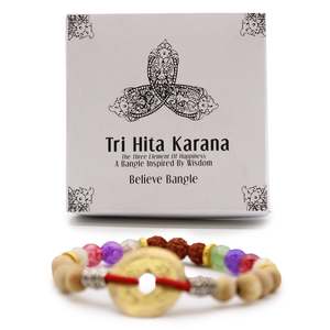 Gemstone Jewellery: Tri Hita Karana Bangle - Believe