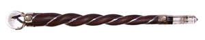 Crystal Healing: Twisted Wood and Rock Quartz Wand