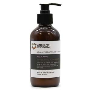 Aromatherapy Hand Body Lotion: Clary Sage & Lavender Hand & Body Lotion 250ml