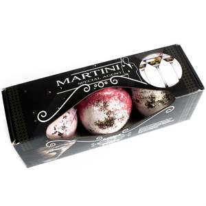 Three Martini Bath Bombs in a Gift Pack