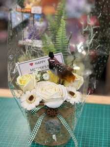 Mothers Day Gifts: Mother's Day Green Forest Soap Flower Box