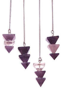 Special Crystal Pendulums: Pyramid Pendulums