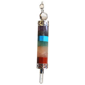 Special Crystal Pendulums: Chakra 3 Piece Joint Pendulum