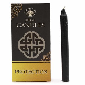 Spell Candles: Set of 10 Spell Candles - Protection