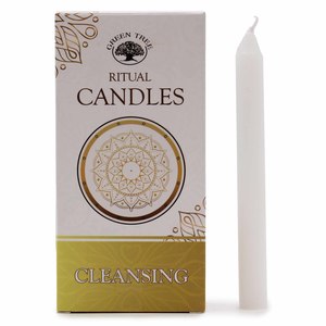 Spell Candles: Set of 10 Spell Candles - Cleansing