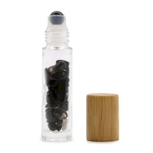 Gemstone Essential Oil Roller Bottle - Tourmaline