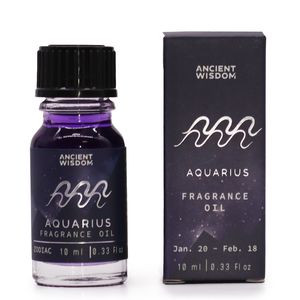 Zodiac Fragrance Oils: Zodiac Fragrance Oil 10ml - AQUARIUS