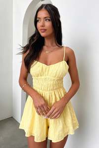 Playsuits 1: Armida Playsuit - Yellow