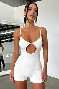 Playsuits 1: Annica Playsuit - White