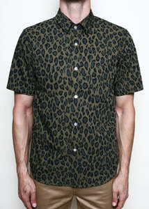 Shirts: Cheetah Camo Oxford Shirt