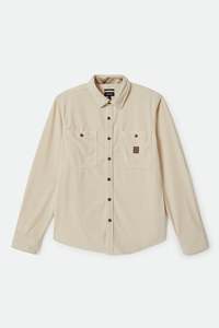 Corduroy Field Overshirt - Whitecap