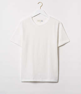 Merz B Schwanen: Classic Fit Loopwheeled T-Shirt - 215 White
