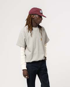 New: Rocky half sweat - grey marle