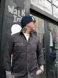 Black Wabash LS Shirt