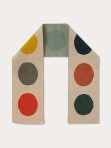 Multicolour Spot Scarf