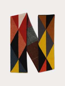 Brushed Triangles Scarf