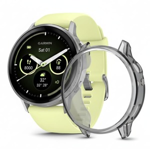 Garmin All: Garmin Venu 4 45mm - Protective Case (Transparent Black)