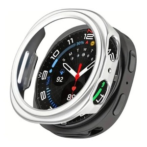 Samsung Galaxy Watch 8 (40mm) - Protective Case (Silver)