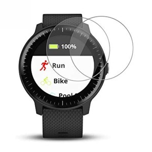 Garmin Vivoactive Series: Garmin Vivoactive 3 Music - Screen Protector (Pack of 2)