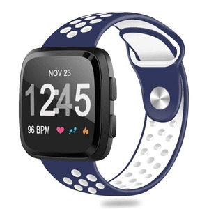 Fitbit Versa Strap Sport Silicone (Navy/White)