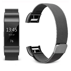 Blueshift: Fitbit Charge 2 Strap Milanese Loop (Black)