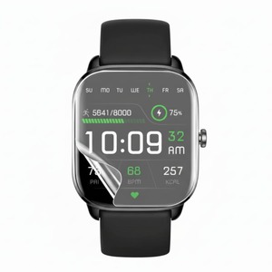 Amazfit Watch: Amazfit Bip U Pro (2020) Hydrogel Screen Protector (Pack of 6)