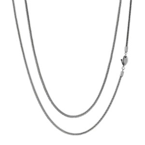 Recommended Seguno: Big Daddy 2.5mm Men's Rope Silver Chain