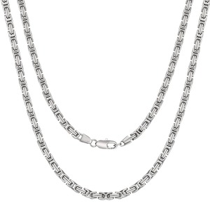 Recommended Seguno: Big Daddy 5mm Stainless Steel Byzantine Silver Chain