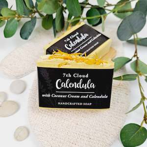 Specialty Soaps: Calendula Healing Soap | 75% Olive Oil Soap | For Sensitive Skin