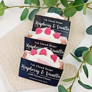 Raspberry & Vanilla Soap | Natural Soap for Sensitive Skin