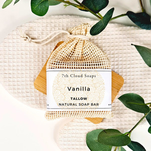 All Soap Bars Nz: Vanilla Tallow Soap | TALLOW Soap Bar