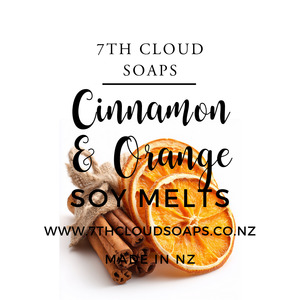 Soy Melts: Soy Wax Melts - Cinnamon & Orange
