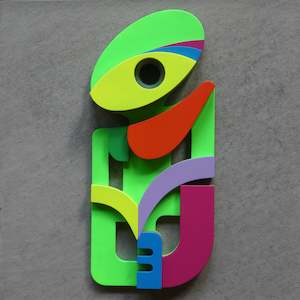 David Brosnahan: Uenuku Wall Art. Contemporary work created by David Brosnahan  -  sold