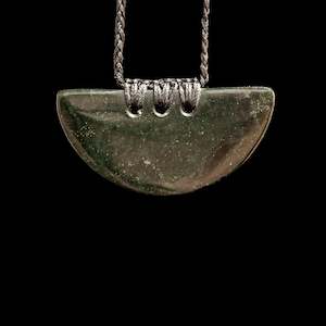 Shields: Small Jade  Breast Plate by Alex Sands