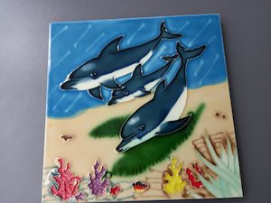 Dolphins Blue - the-marketplace.co.nz