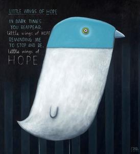 Cribb Greeting Cards: Little Wings Of Hope - Greeting Card