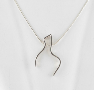 Solid Silver Alpaca Pendant - The Alpaca Company