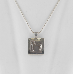 Products: Solid Silver Alpaca Bail Pendant - The Alpaca Company