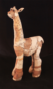 Products: Pottery Patchwork Paca - Medium - The Alpaca Company