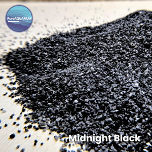 Substrate: PureAquarium Natural Sand - Midnight Black