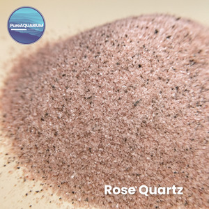 PureAquarium Natural Sand - Rose Quartz