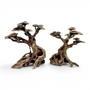 Timeless Forest Set Resin Bonsai Tree