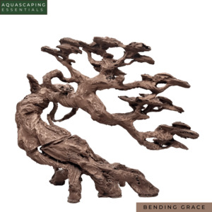 Hardscape: Bending Grace Resin Bonsai Tree