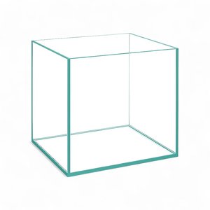 Aquascaping Essentials Ultra Clear Rimless Cube Aquarium – 42.9L (35x35x35cm, 6mm Glass)