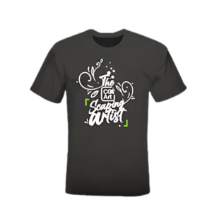 T Shirts: Co2Art Scaping Artist T-Shirt Limited Edition