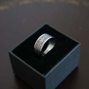 Rings By Macher: Geo Swirl