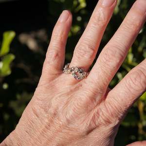 Jewellery: Twisted Sapphire Ring