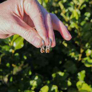 Jewellery: Tourmaline Hoops