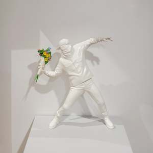 Sculptures: Brandalism x Medicom Flower Thrower Sculpture